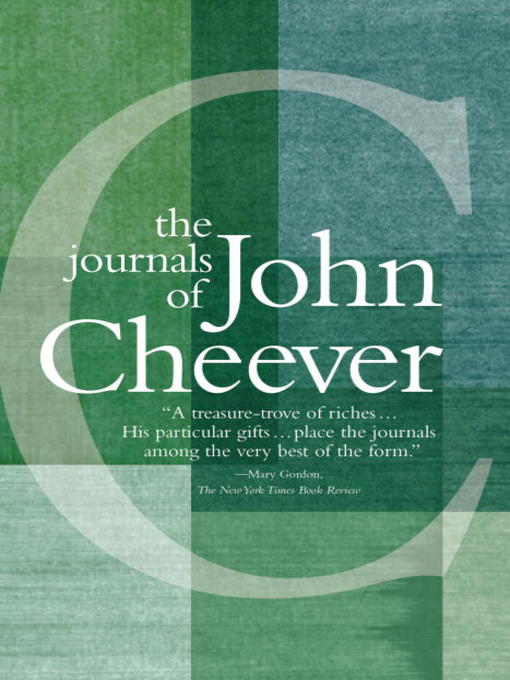 Title details for The Journals of John Cheever by John Cheever - Wait list